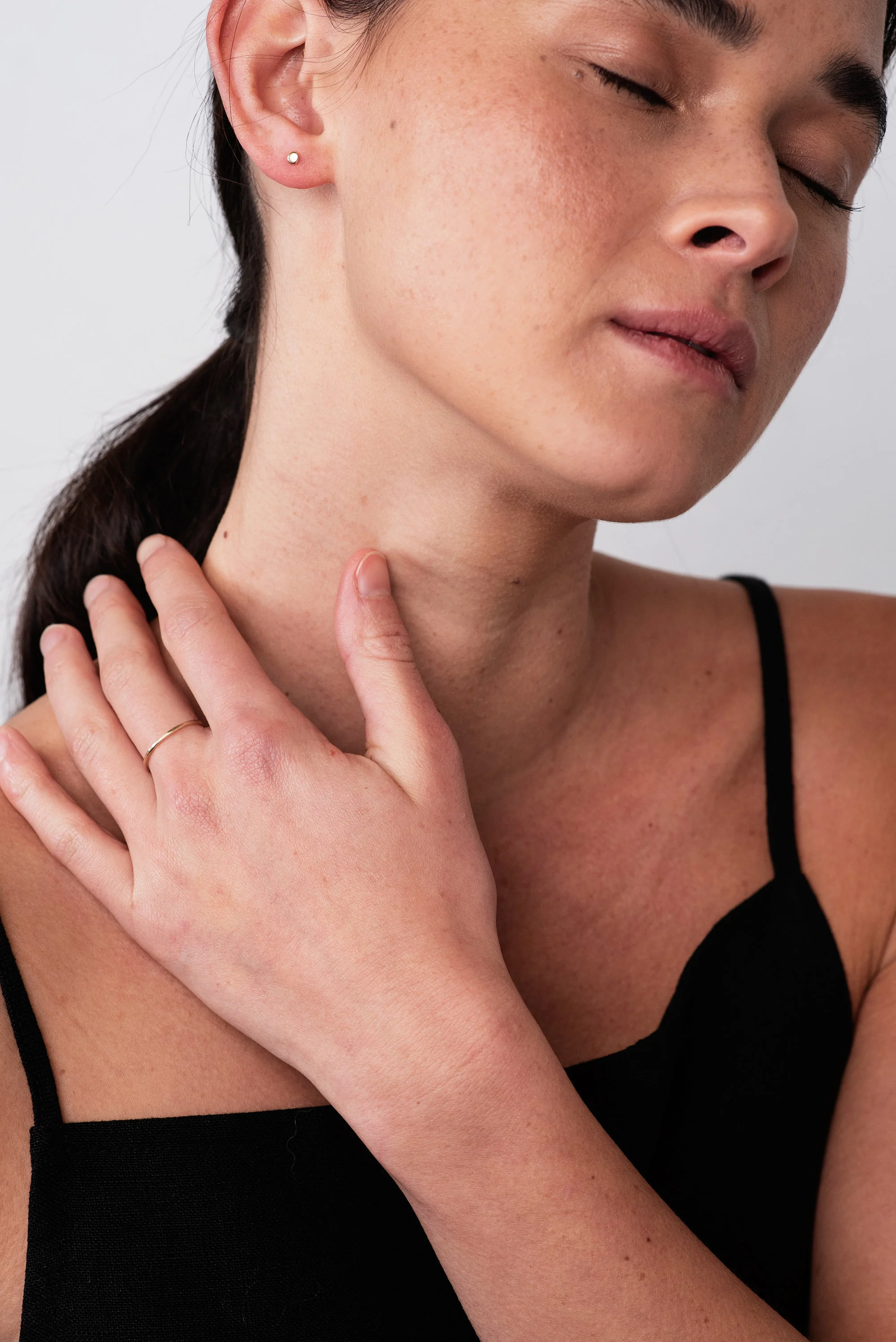 9ct Gold Zero Waste Mini Studs - Image 4