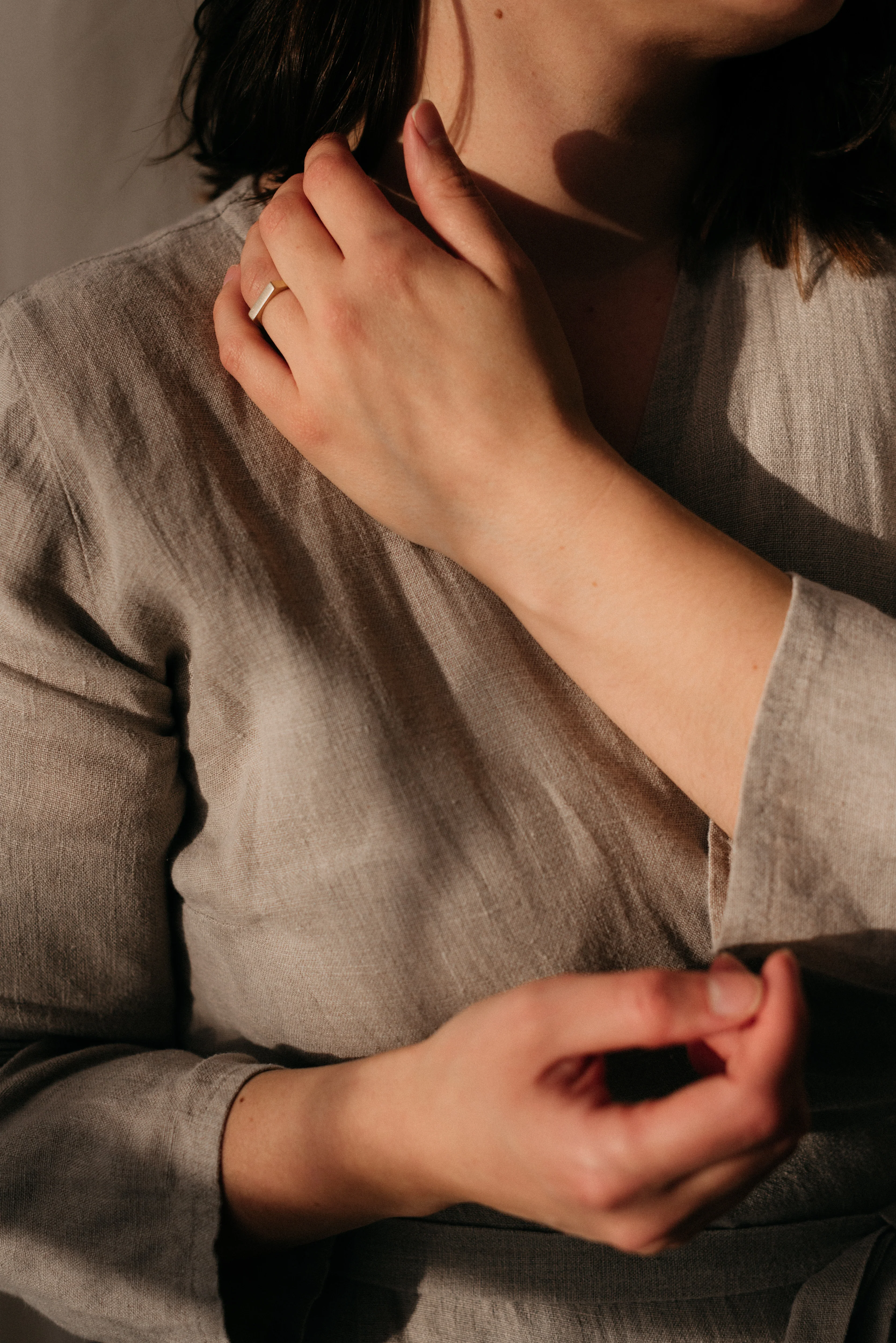 9ct Gold Signet Ring - Image 7