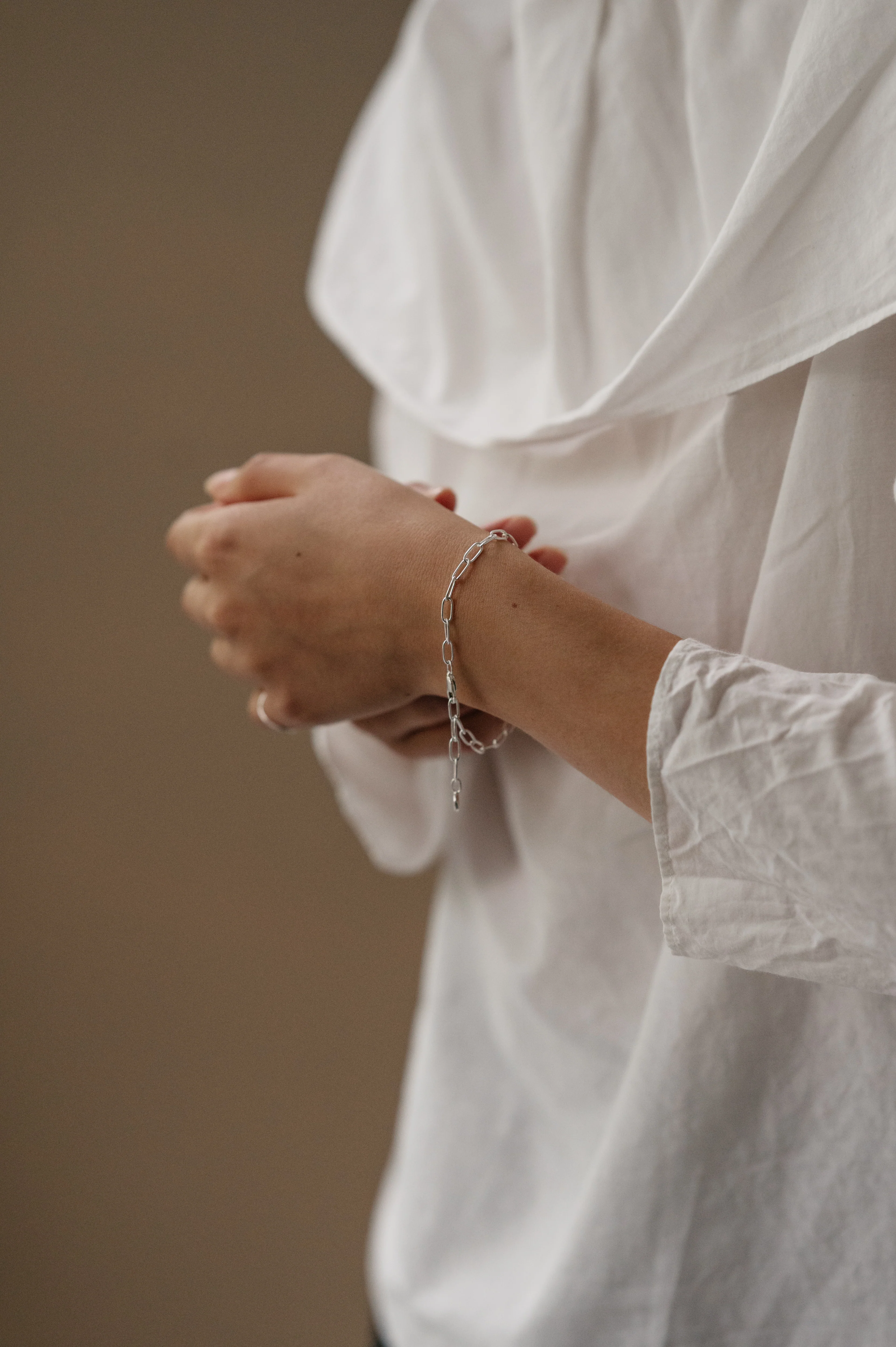 Silver Link Bracelet - Image 3