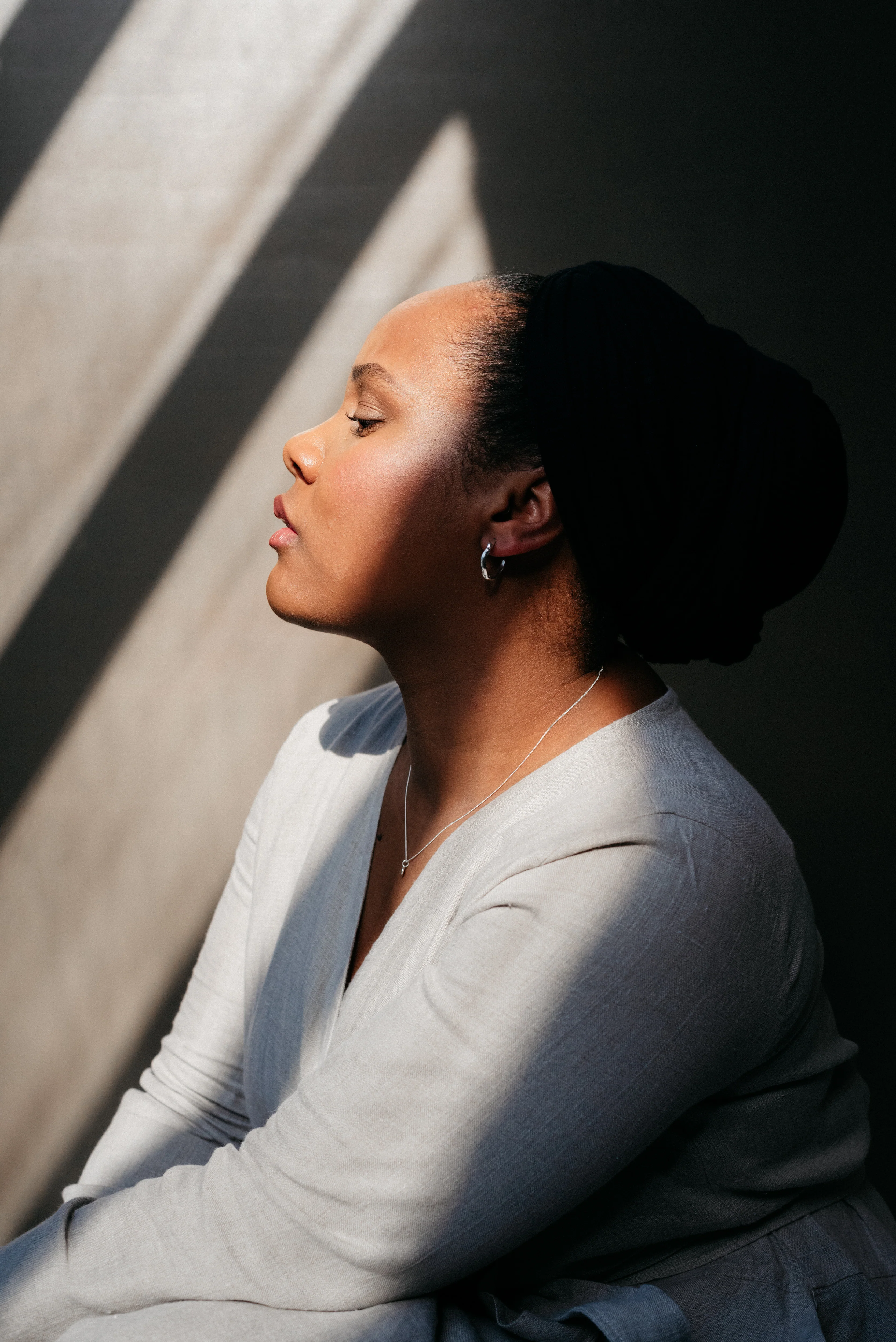 Silver Melty Hoops - Image 4