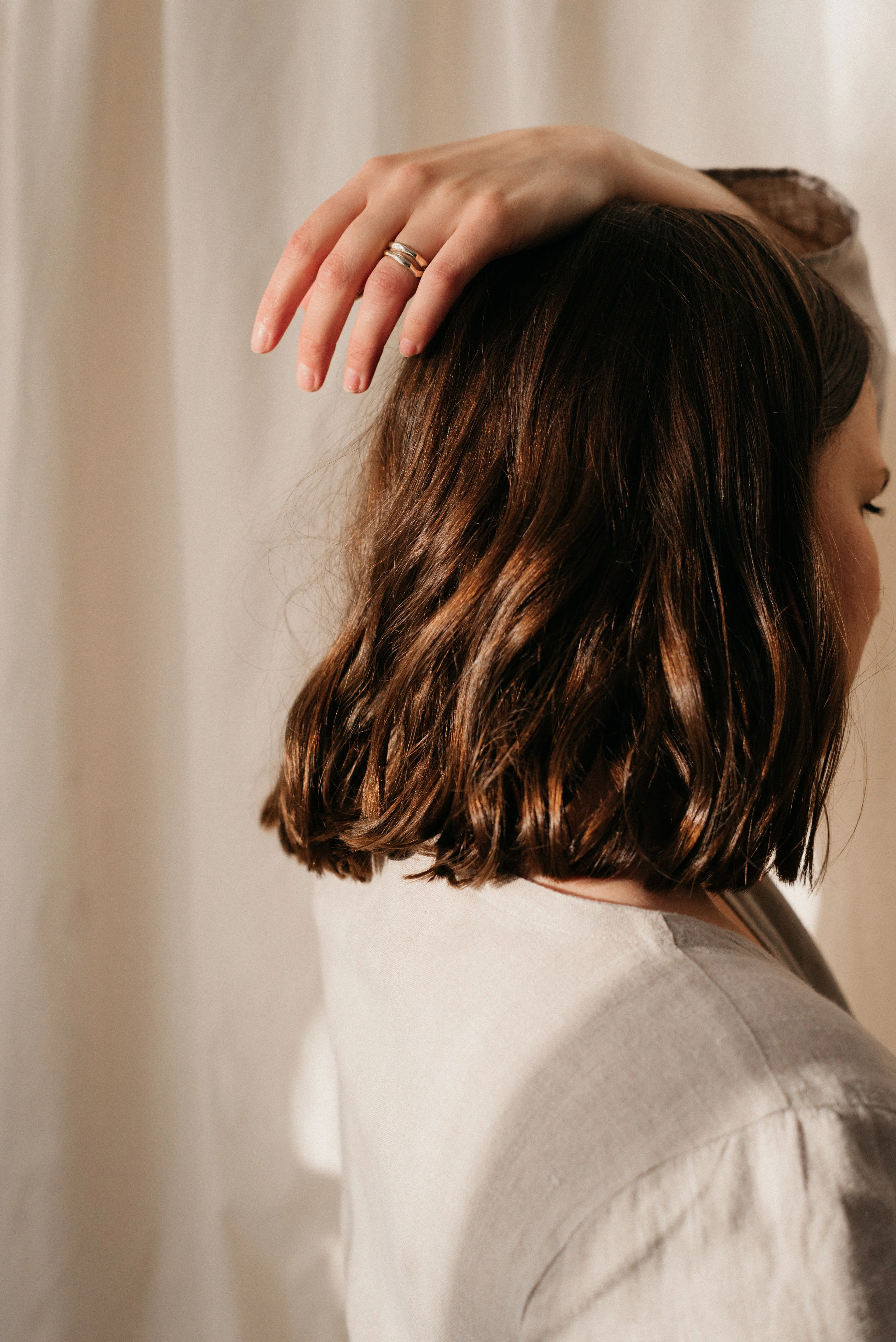 Silver Organic Melty Ring - Image 4