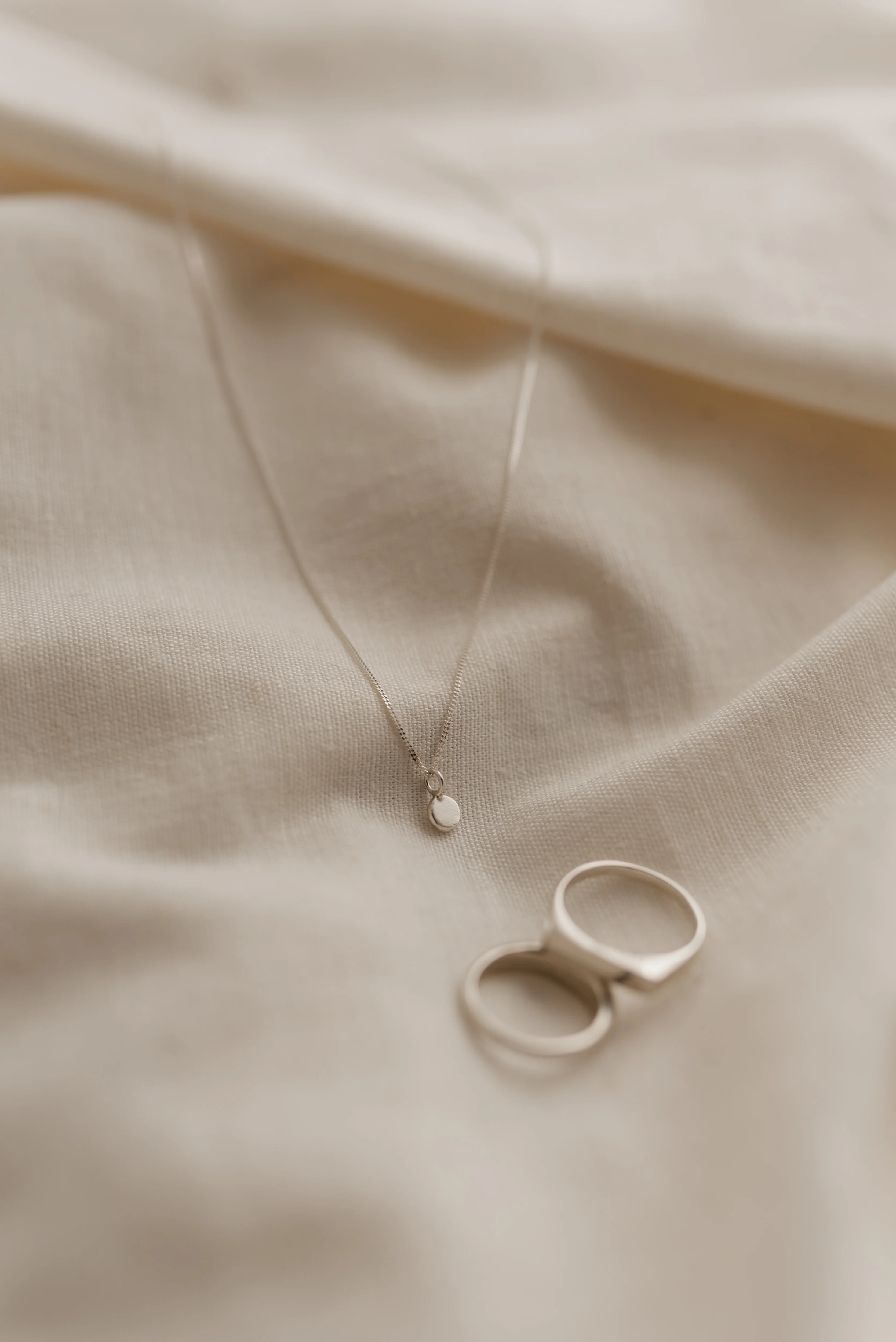 Silver Rectangle Signet Ring - Image 6