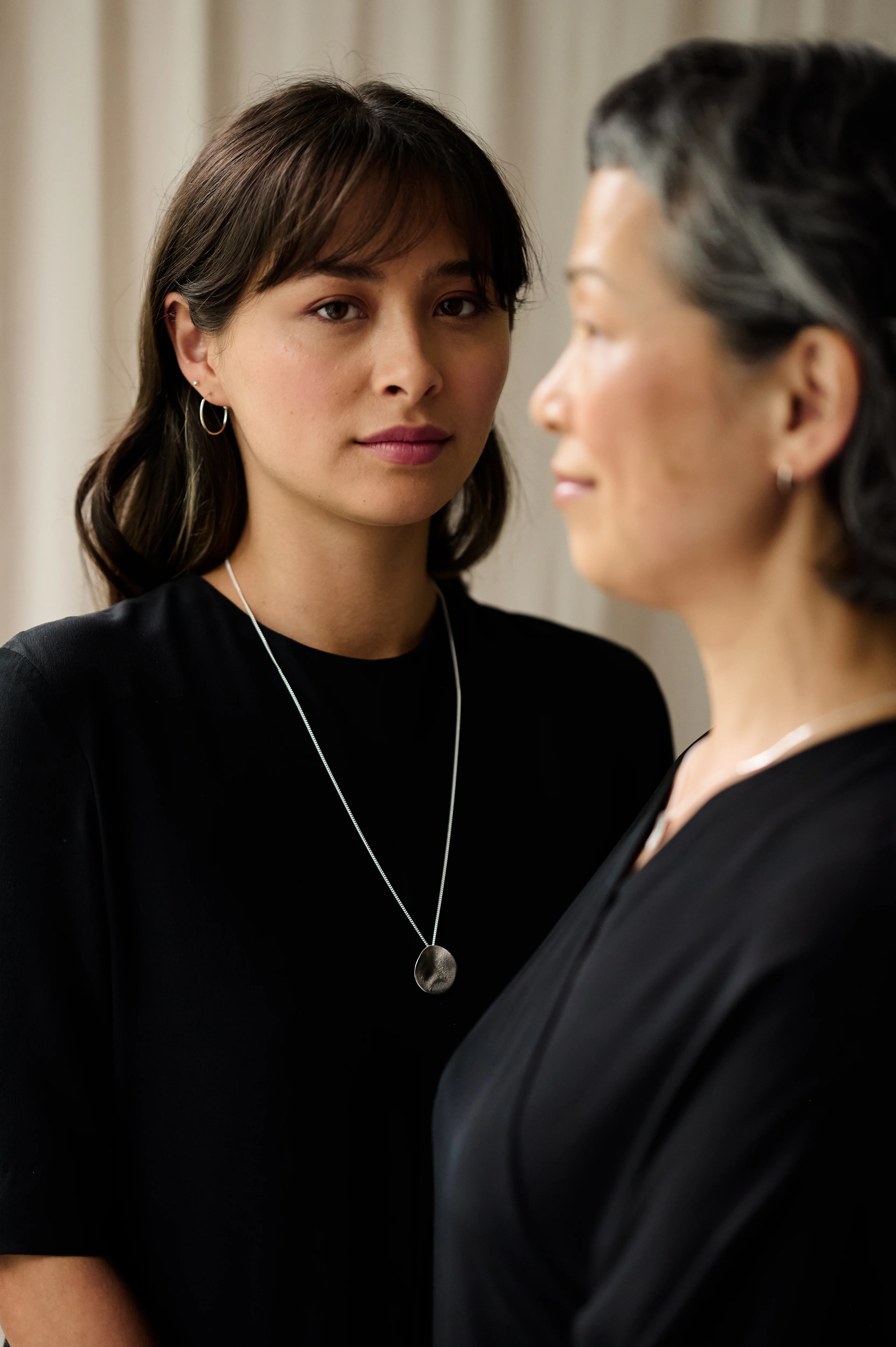 Silver Statement Moon Pendant - Image 4