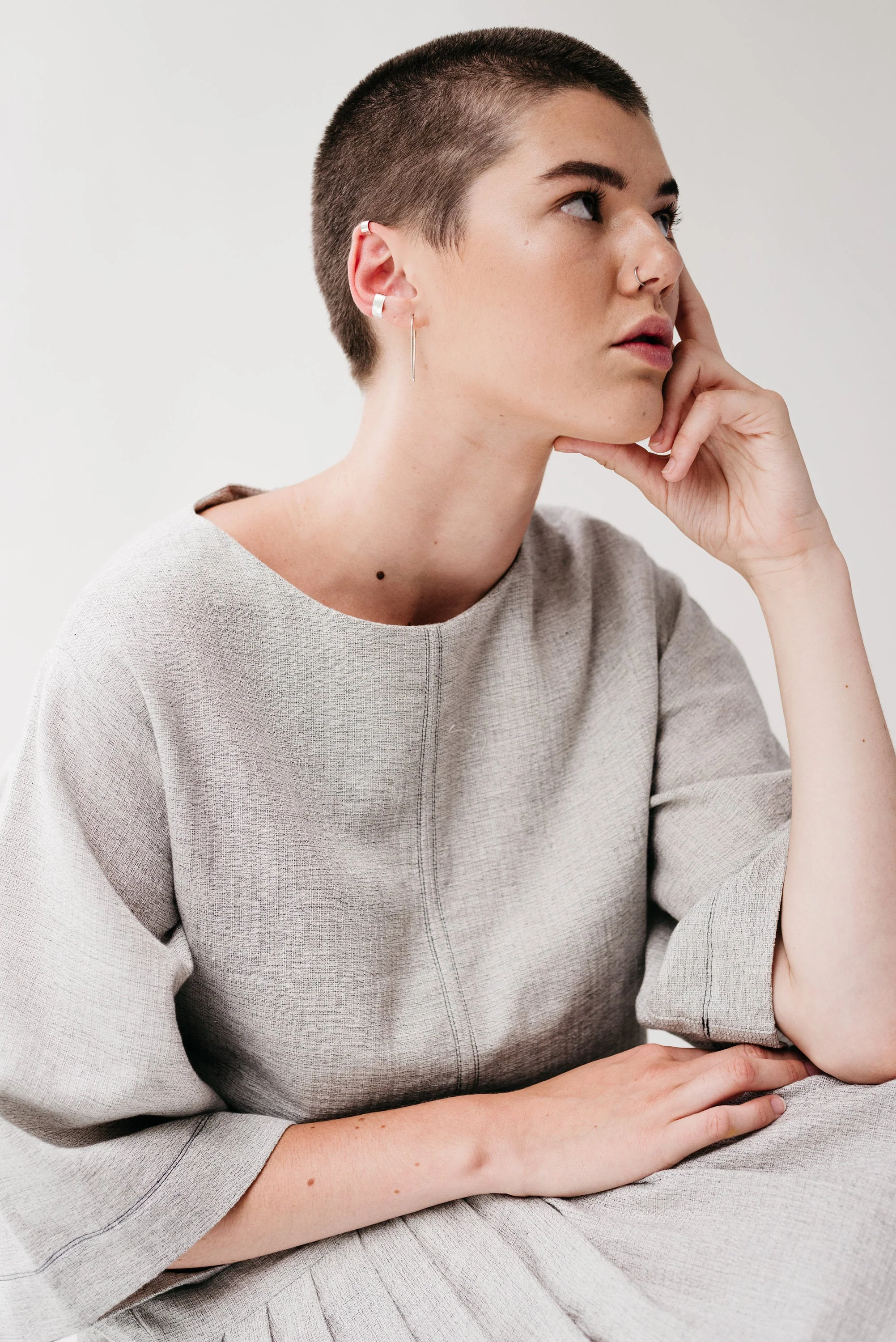 Silver Long Ear Pins - Image 5