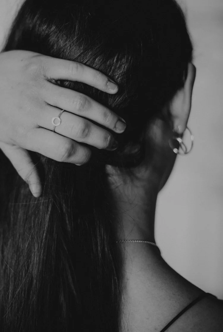 Silver Statement Twist Hoops - Image 6