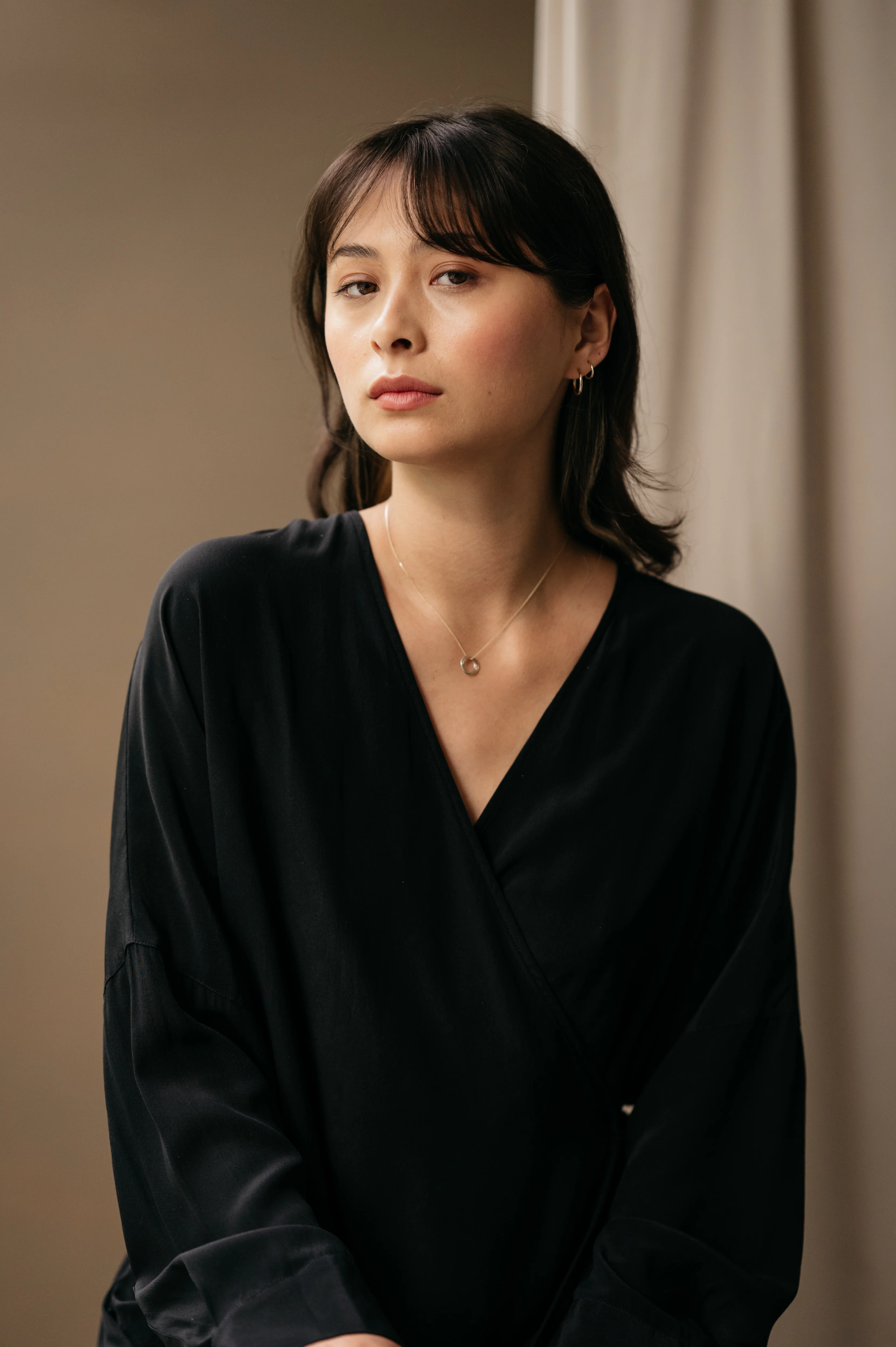 Silver & Gold Knot Pendant - Image 4